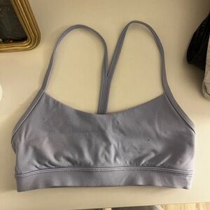 light purple lululemon flow y bra size 4